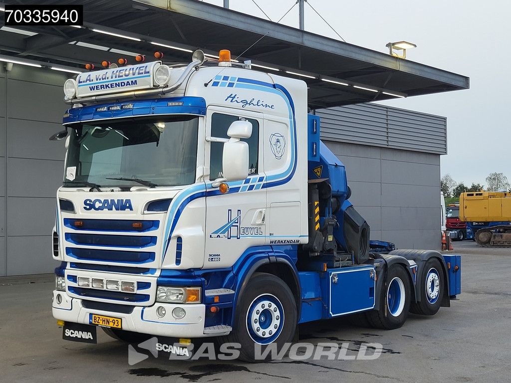 Scania G G480 6X2 NL-Truck Lift+Lenkachse Palfinger PK60002 Kran Crane 6x Extensions Euro 5