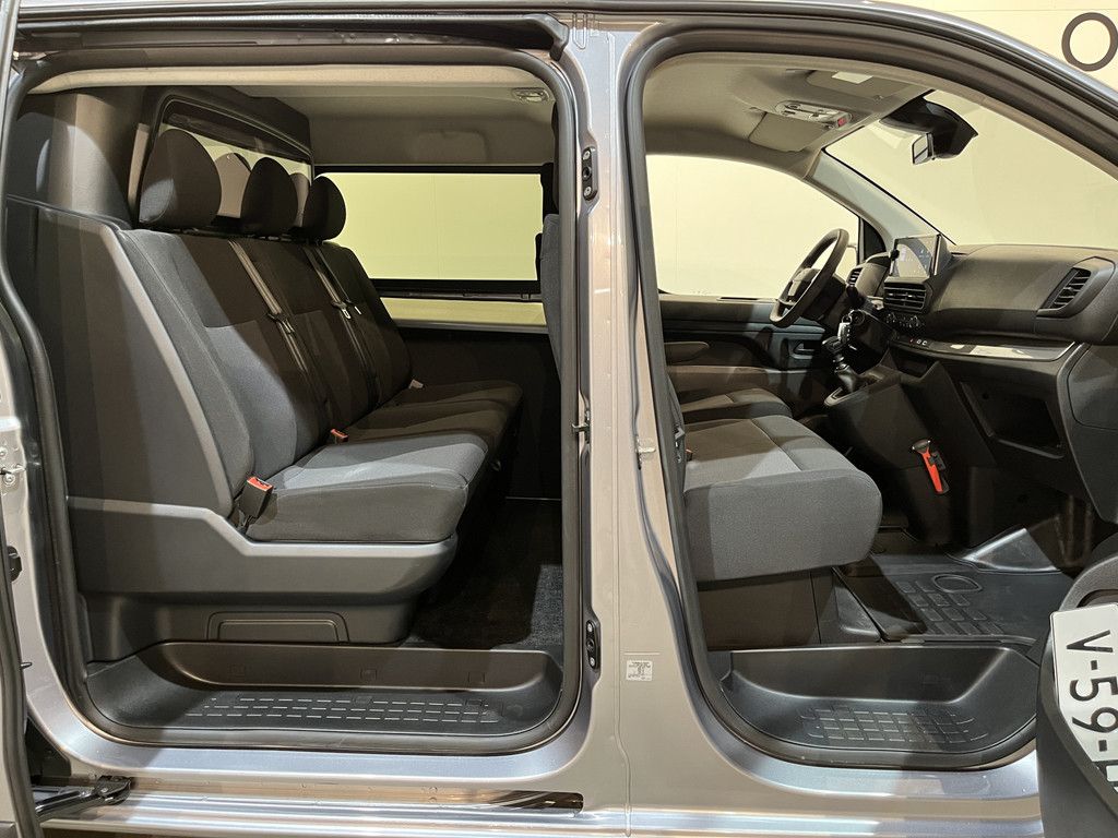 Opel Vivaro 2.0 145 PK L3 DC Dubbel Cabine 6 persoons / Euro 6 / Airco / Cruise Control / CarPlay / Camera / Trekhaak / Facelift / 60.400 KM !!