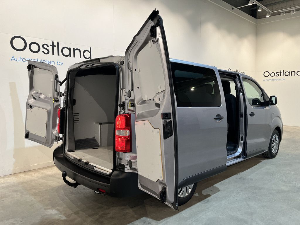 Opel Vivaro 2.0 145 PK L3 DC Dubbel Cabine 6 persoons / Euro 6 / Airco / Cruise Control / CarPlay / Camera / Trekhaak / Facelift / 60.400 KM !!