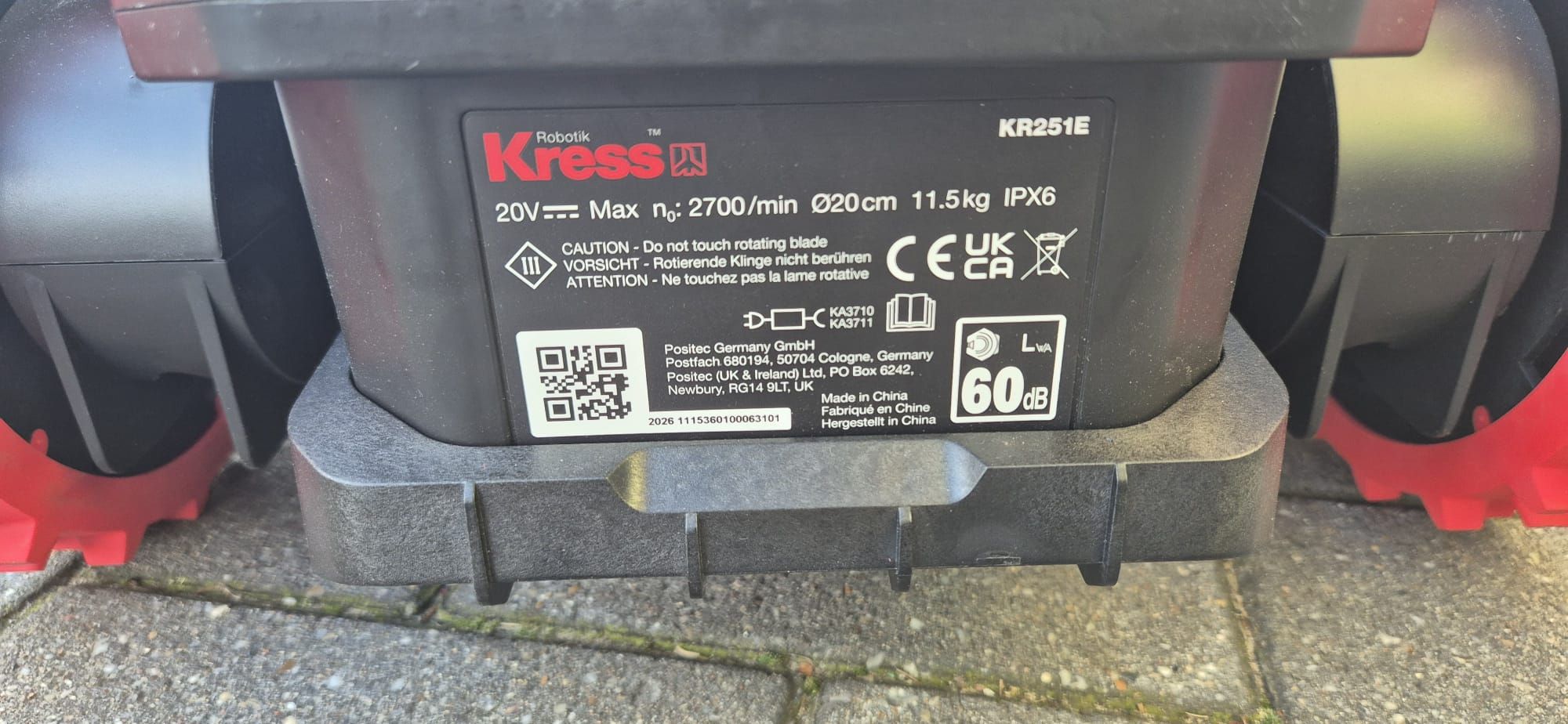 Kress KR251E Robotmaaier