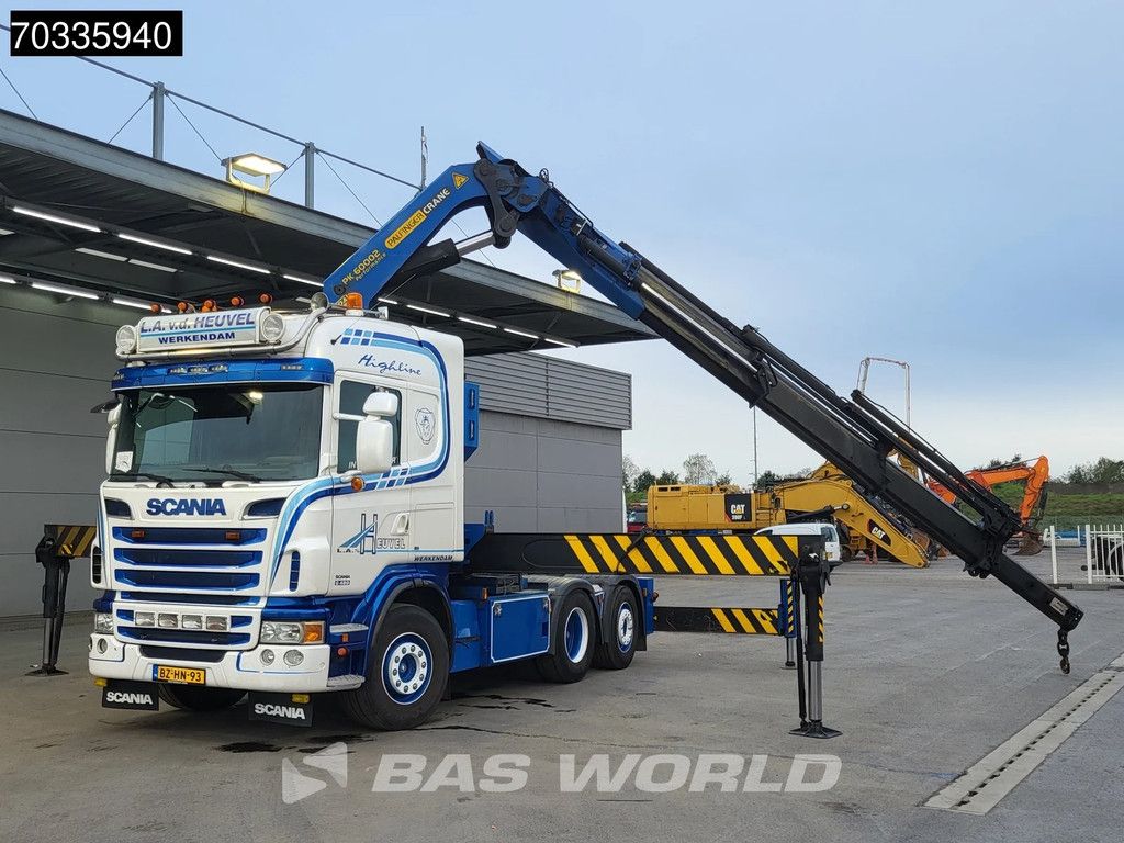 Scania G G480 6X2 NL-Truck Lift+Lenkachse Palfinger PK60002 Kran Crane 6x Extensions Euro 5