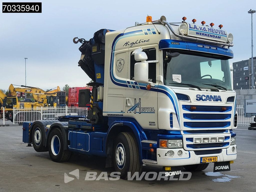 Scania G G480 6X2 NL-Truck Lift+Lenkachse Palfinger PK60002 Kran Crane 6x Extensions Euro 5