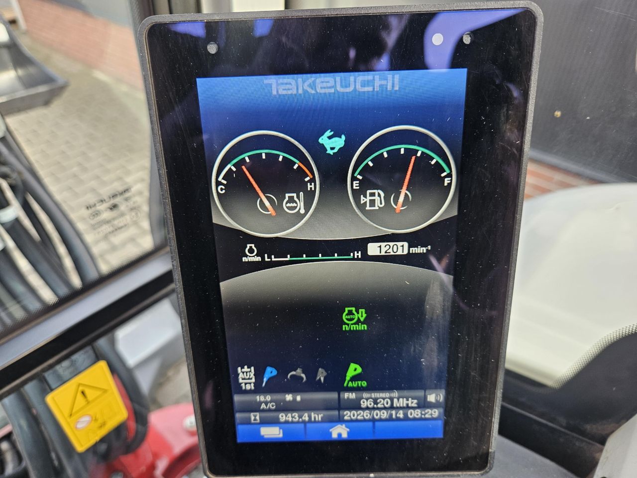 Takeuchi TB335R Stage V