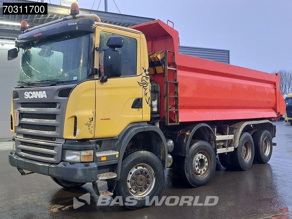 Scania G G420 8X6 8x6 18m3 KH Kipper Steel suspension Big-Axle Euro 4