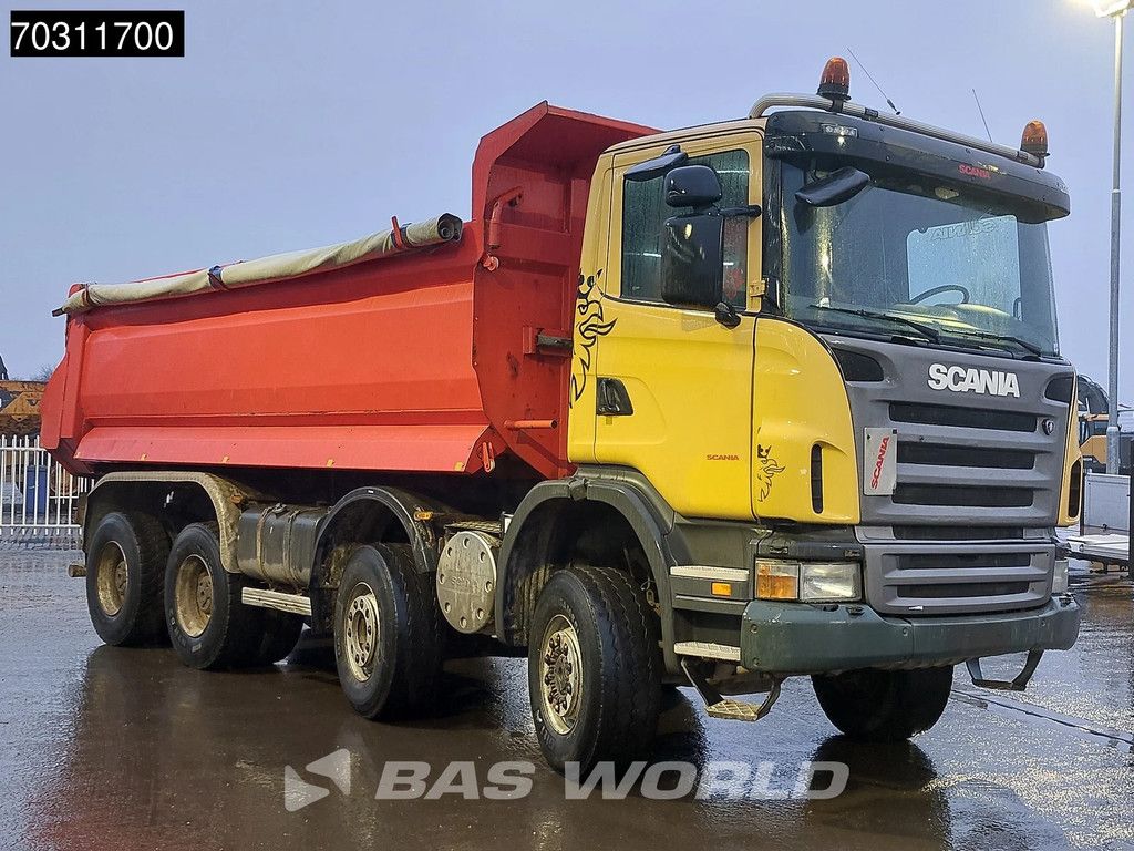 Scania G G420 8X6 8x6 18m3 KH Kipper Steel suspension Big-Axle Euro 4