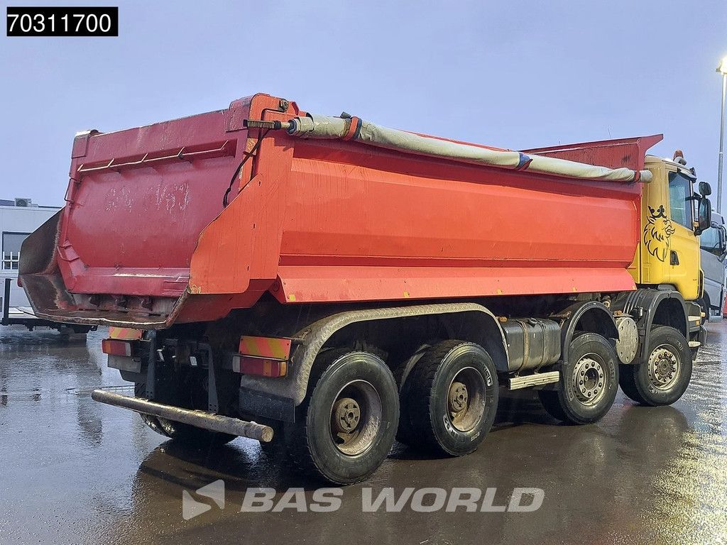 Scania G G420 8X6 8x6 18m3 KH Kipper Steel suspension Big-Axle Euro 4