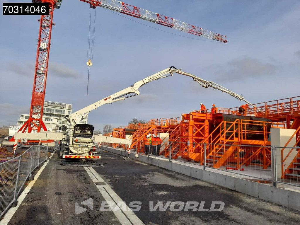 Volvo FMX 380 6X4 Sany SY37 RZ5-150 concrete pump steel suspension Automatic VEB Euro 6