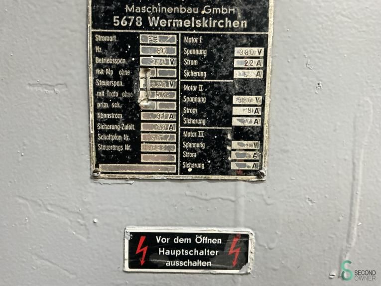 Rundbiegemaschinen Fasti 109-25-8, 2540x8mm