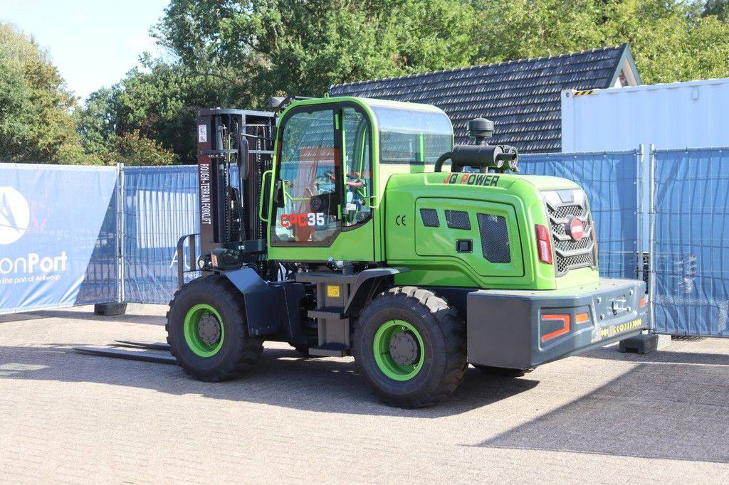 Rough-terrain forklift JQ Power CPC35 4x4 Diesel 3500kg 4.5m New