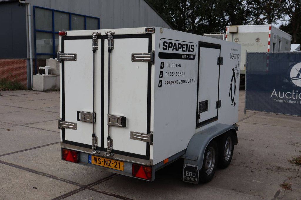Closed Refrigerated Trailer Van Weel VW 2000kg 2005