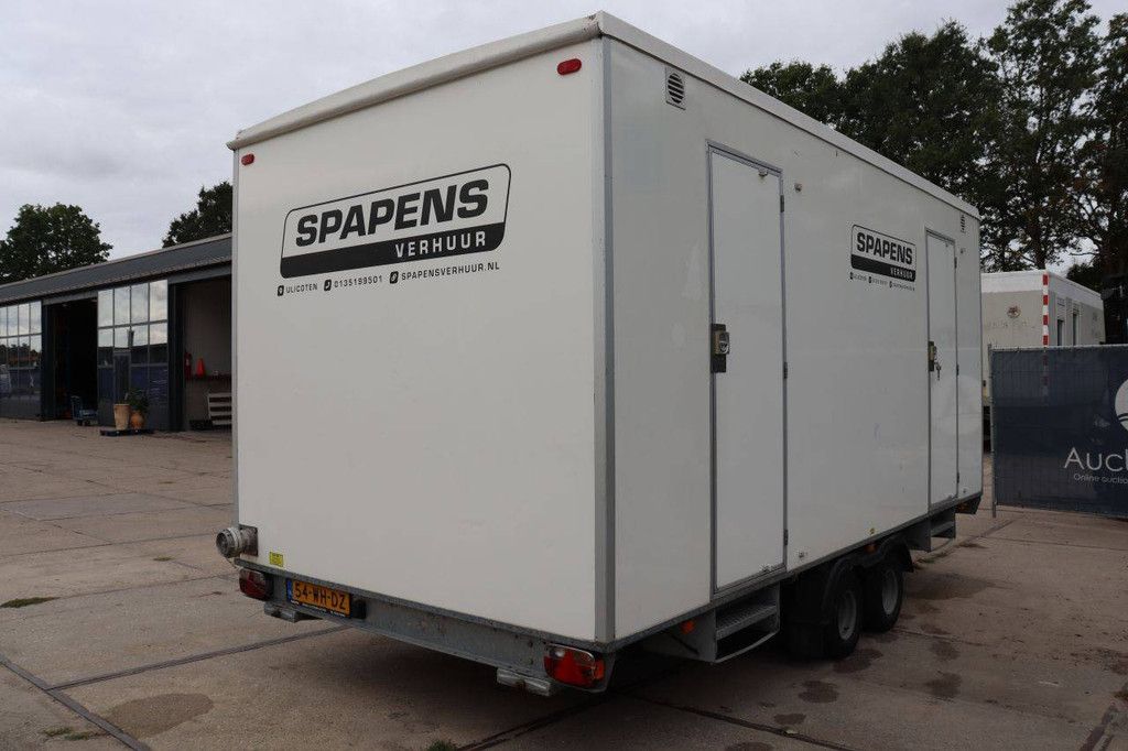 Toilet trolley Scanvogn AST 2000kg 2012