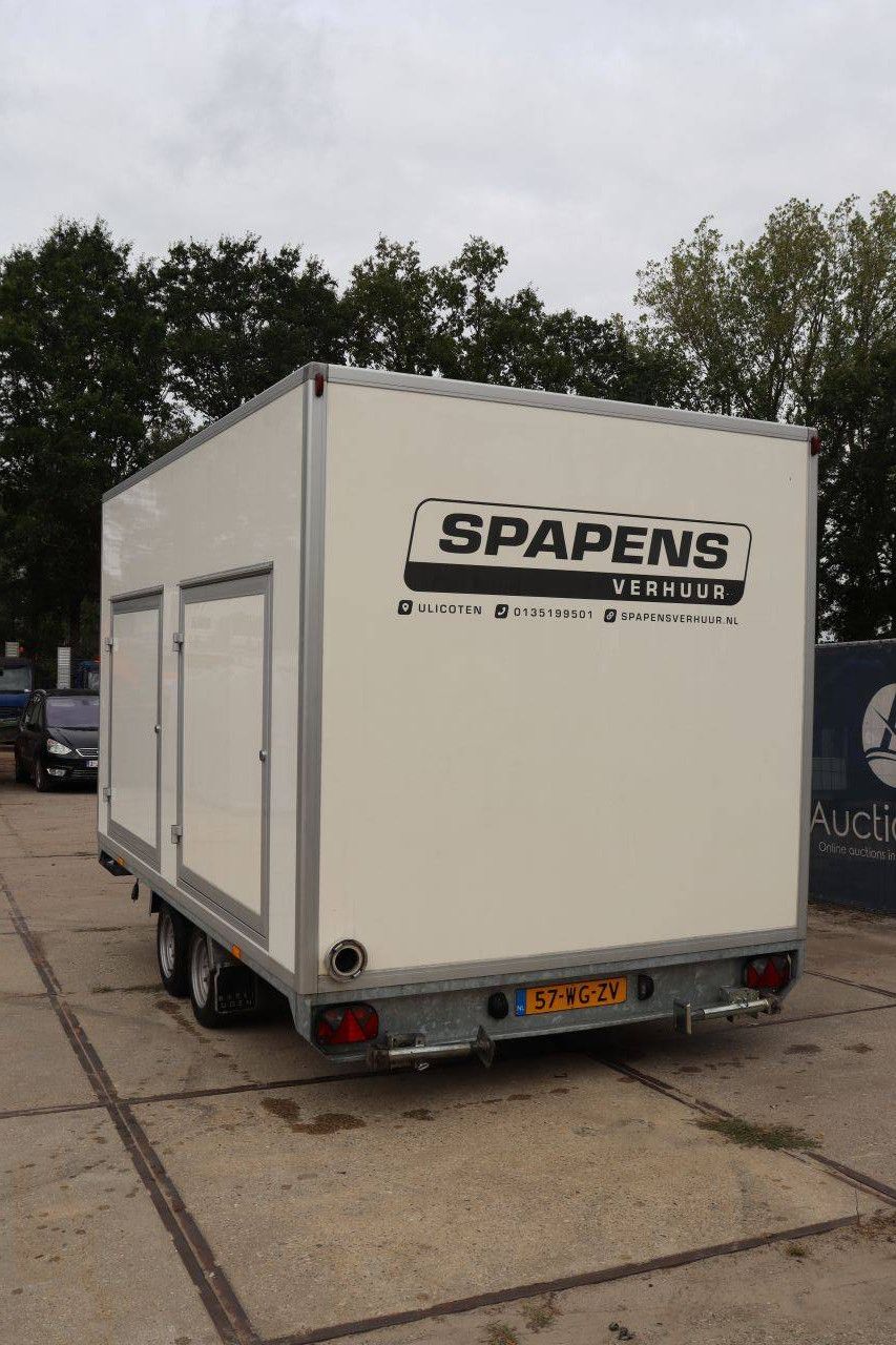 Toilet trolley Peters PPT 2000kg 2011