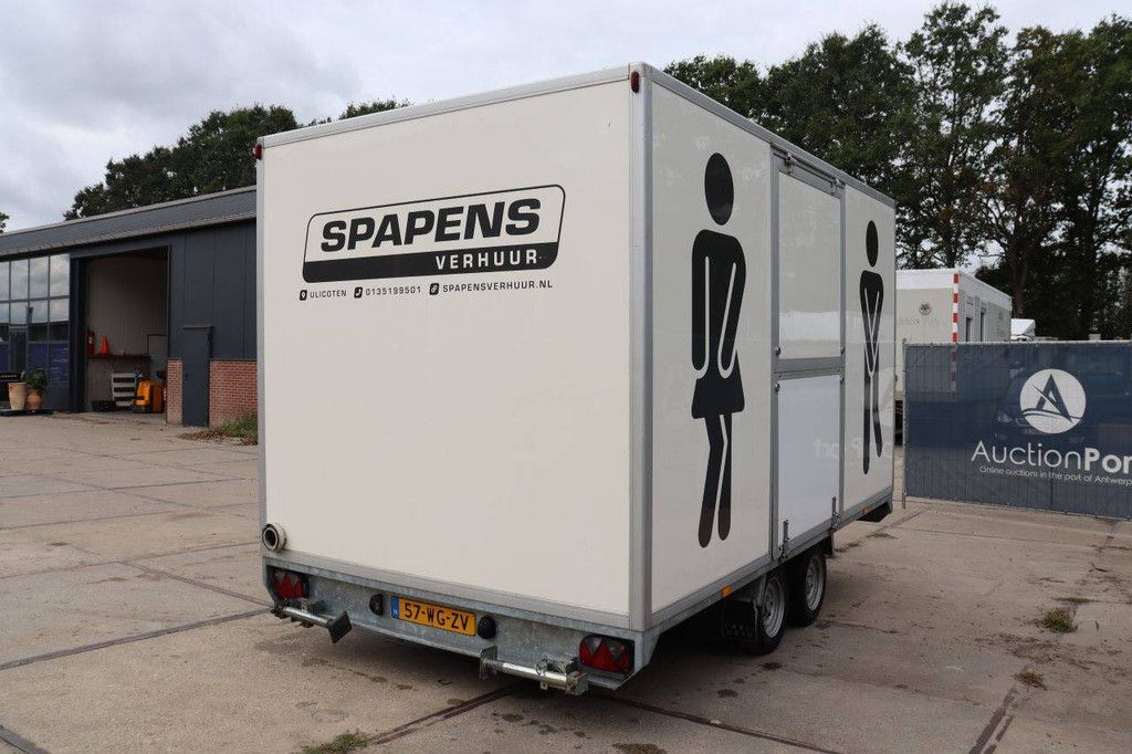 Toilet trolley Peters PPT 2000kg 2011