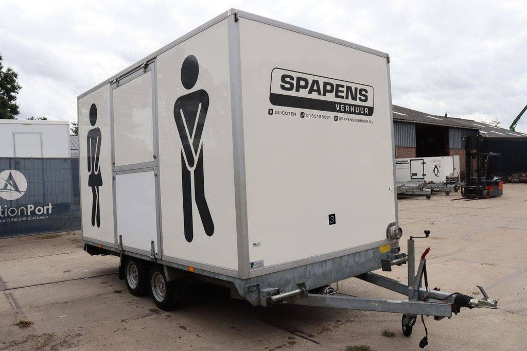 Toilet trolley Peters PPT 2000kg 2011
