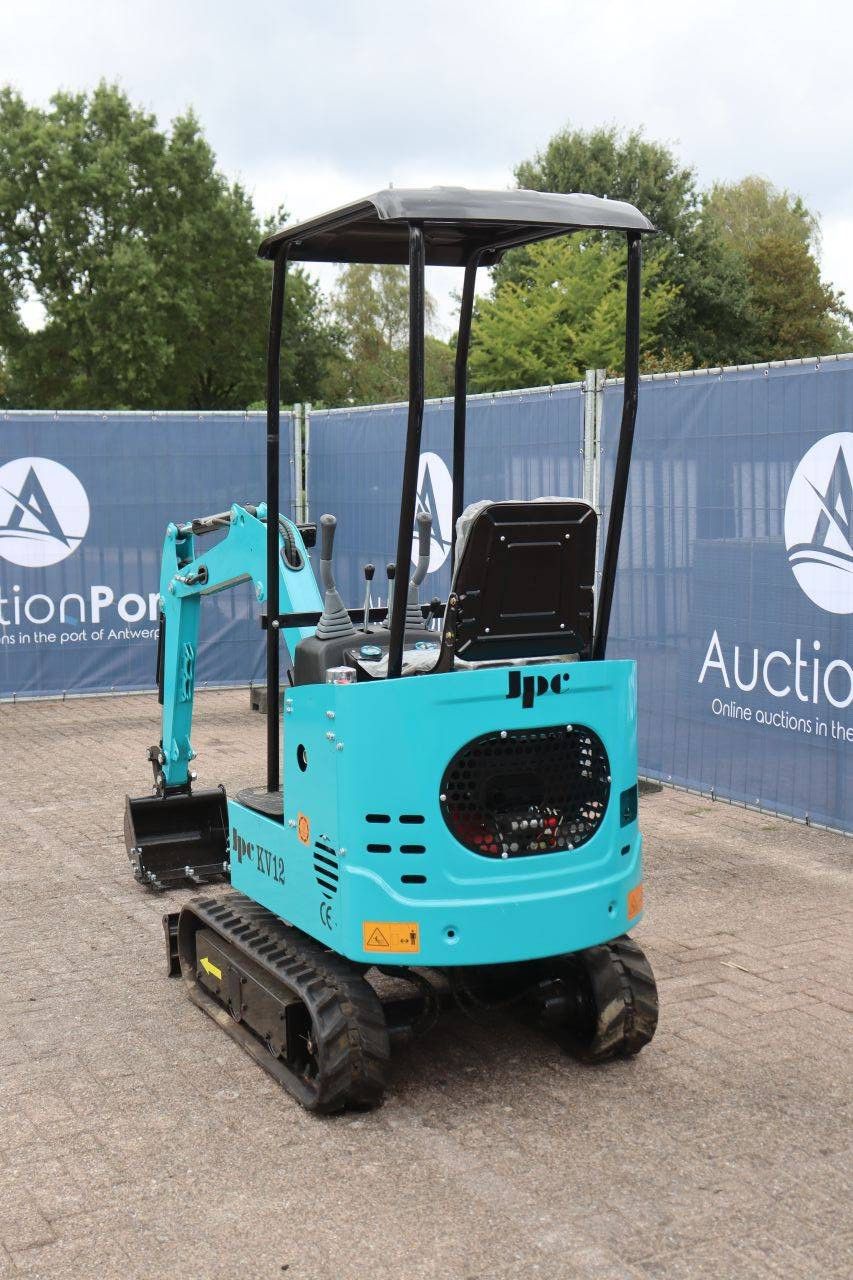 Mini Excavator JPC KV12 Diesel 12hp 2025 New