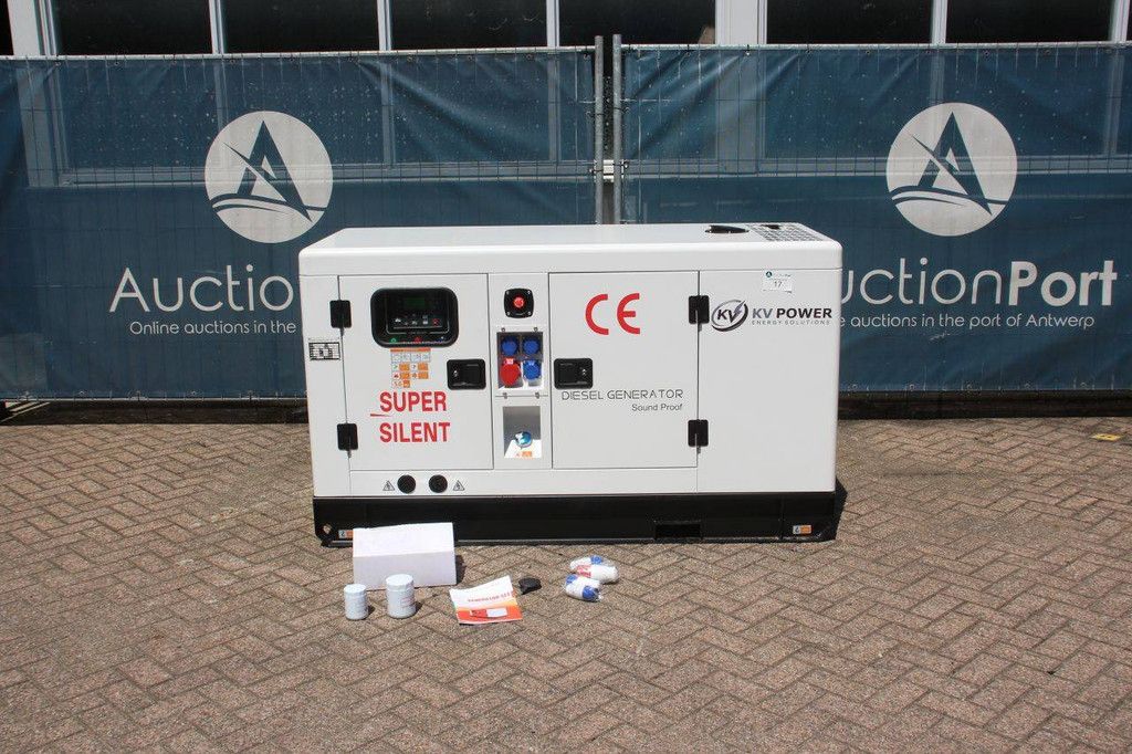 Generator KV Power Ricardo GFS-24 Diesel 30kVA 2026 Neu