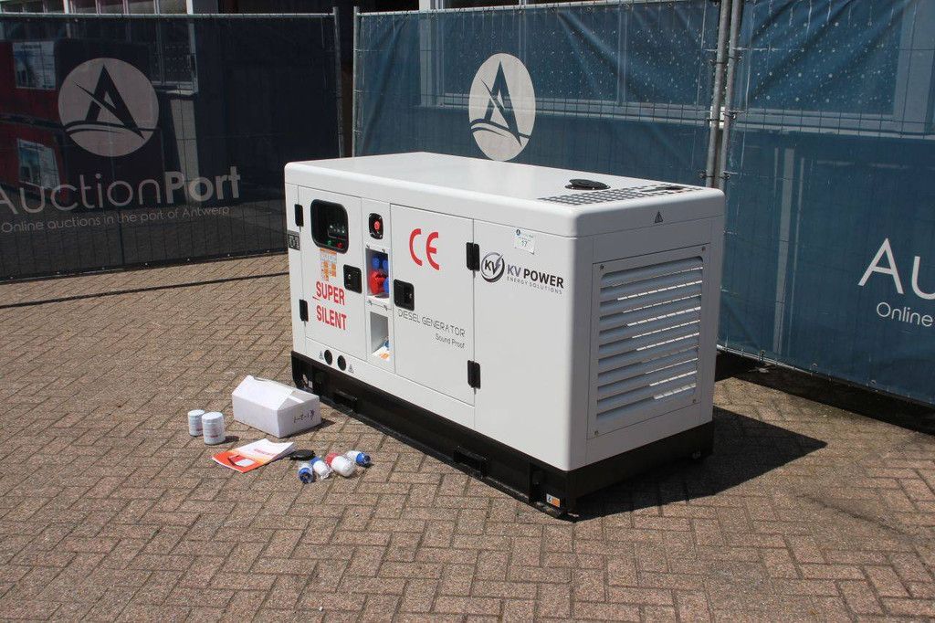Generator KV Power Ricardo GFS-24 Diesel 30kVA 2026 Neu