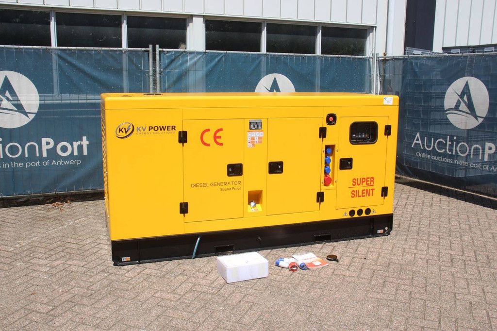 KV Power Ricardo GFS-80 Dieselgenerator 110 kVA 2026 Neu