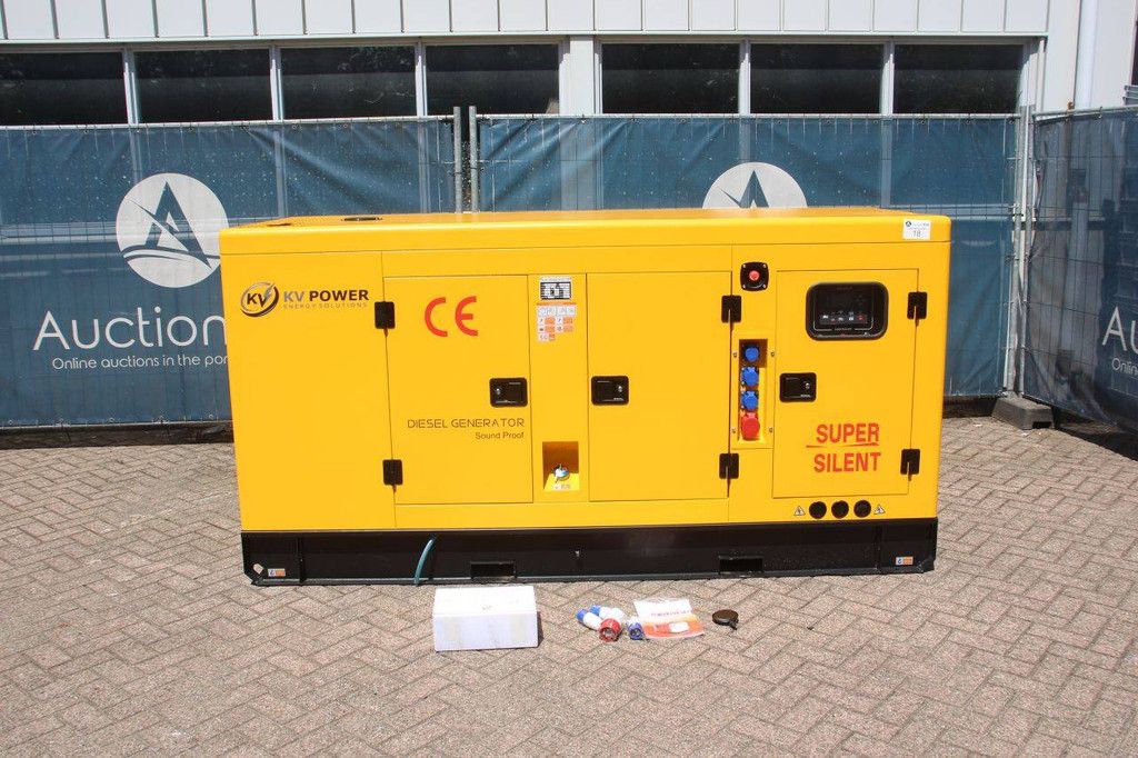 KV Power Ricardo GFS-80 Dieselgenerator 110 kVA 2026 Neu
