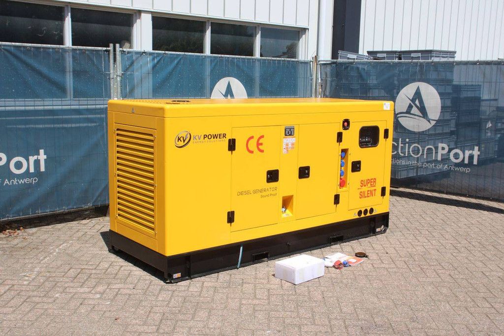 KV Power Ricardo GFS-80 Dieselgenerator 110 kVA 2026 Neu