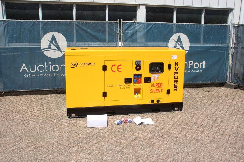 Generator KV Power Ricardo GFS Diesel 77kVA 2026 Neu