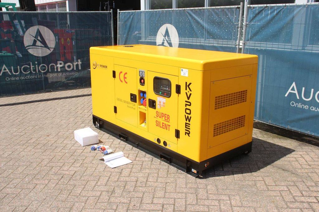 Generator KV Power Ricardo GFS Diesel 77kVA 2026 Neu