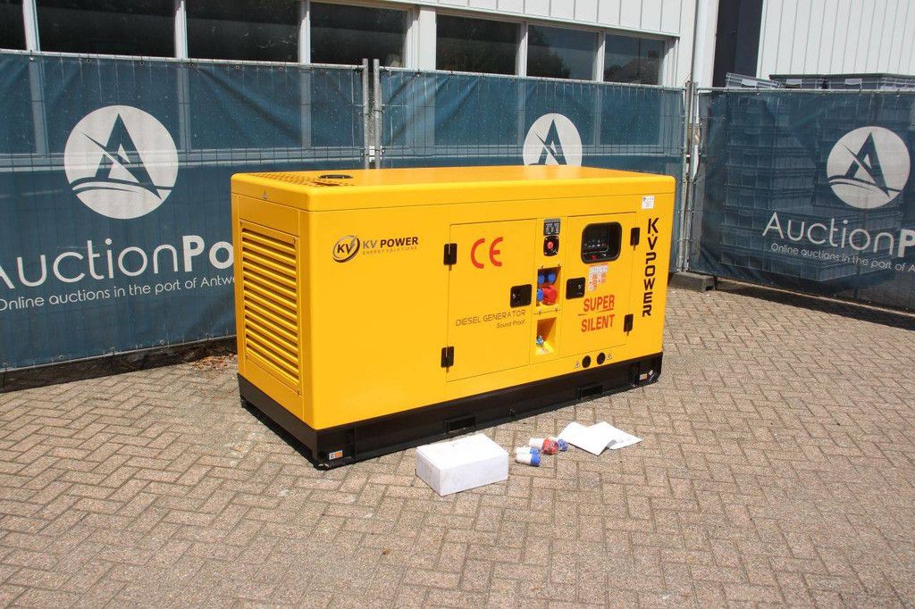 Generator KV Power Ricardo GFS Diesel 77kVA 2026 Neu
