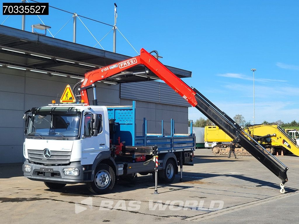 Mercedes Atego 1623 4X2 16tonner FASSI F135.2.22 E Crane Kran Remote control Airco Euro 6