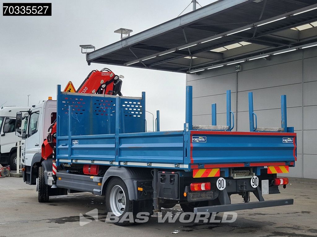 Mercedes Atego 1623 4X2 16tonner FASSI F135.2.22 E Crane Kran Remote control Airco Euro 6