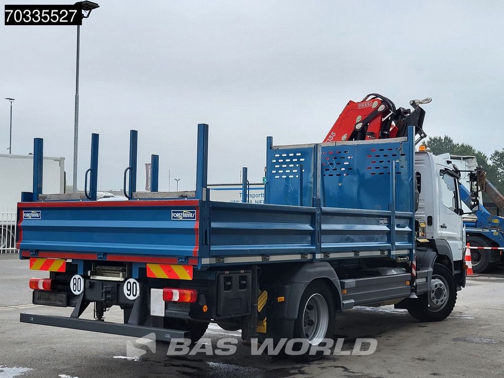 Mercedes Atego 1623 4X2 16tonner FASSI F135.2.22 E Crane Kran Remote control Airco Euro 6