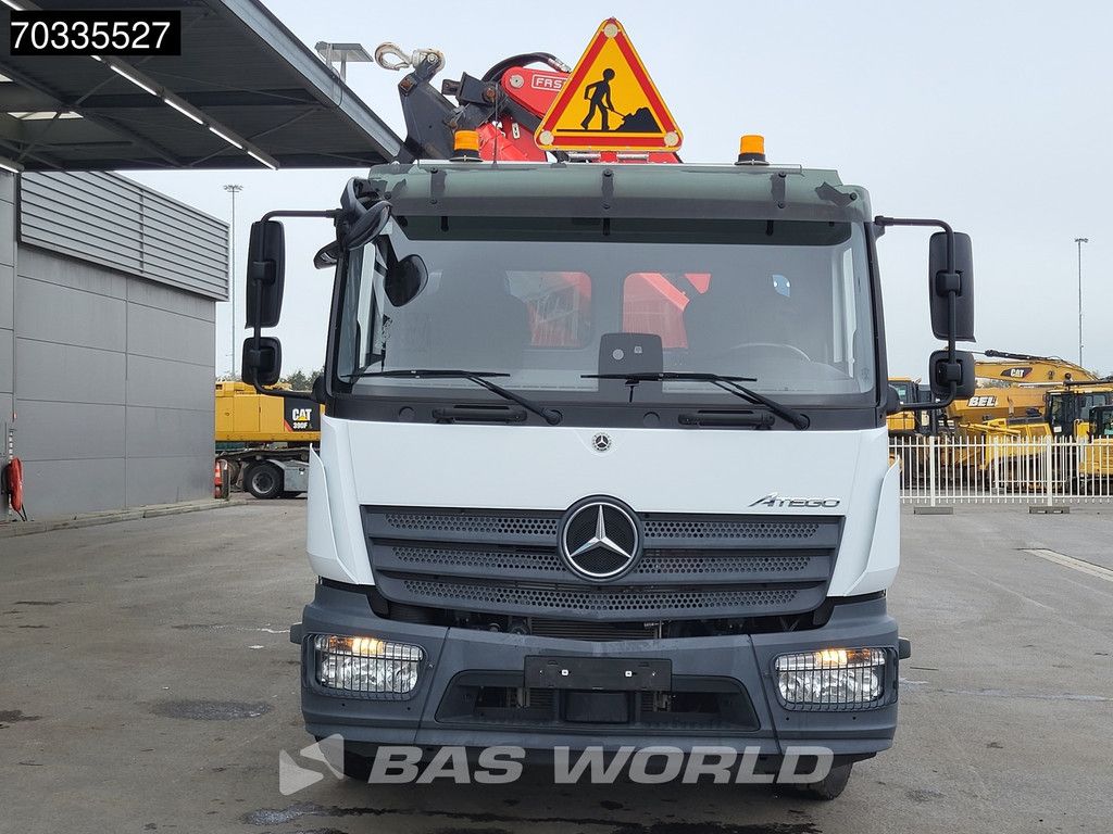 Mercedes Atego 1623 4X2 16tonner FASSI F135.2.22 E Crane Kran Remote control Airco Euro 6