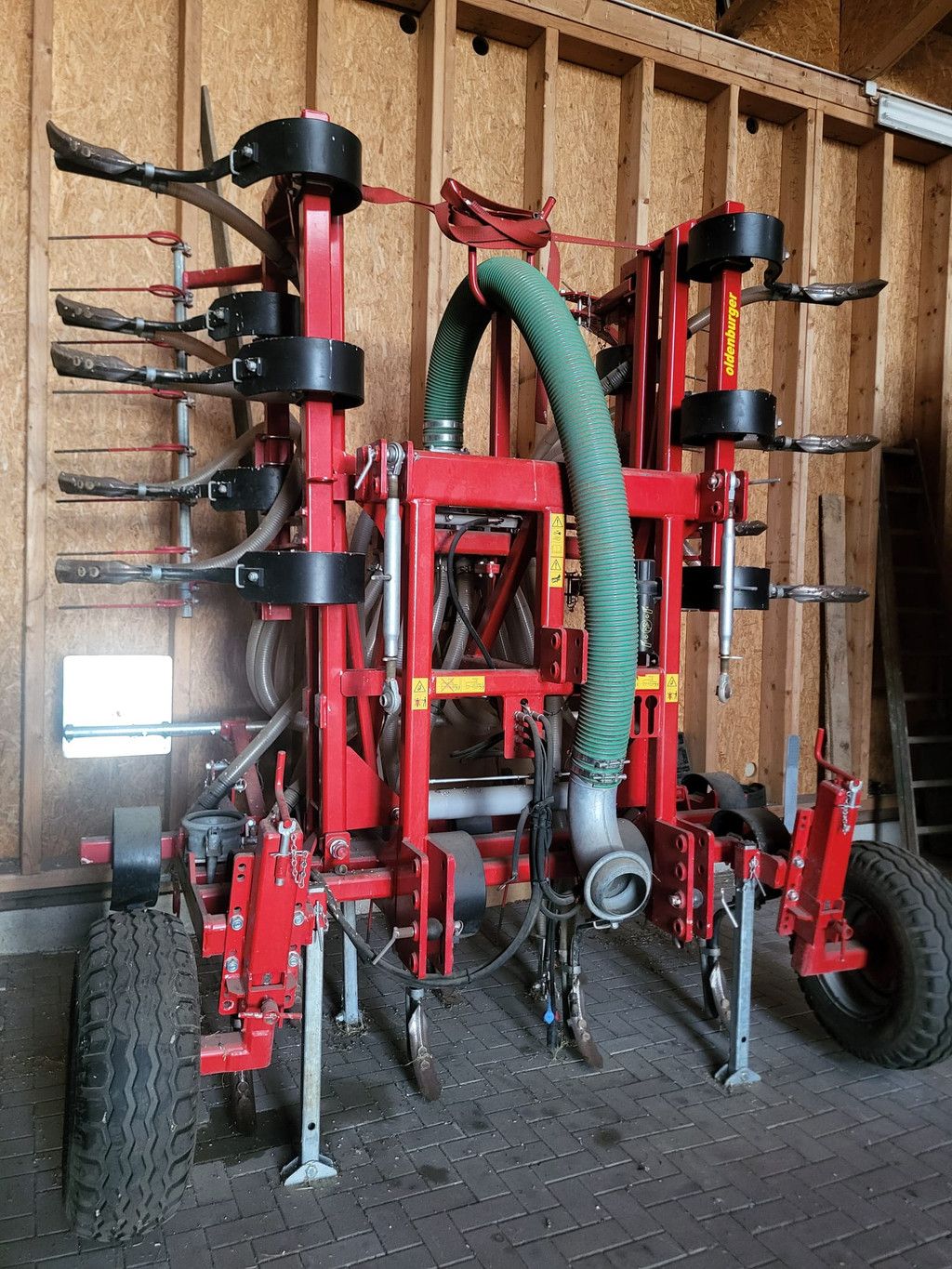 Ever Evers Oldenburger BU TB 19 / 67 Bouwlandbemester Grubber injecteur Nieuw staat!! Werkbreedte 6,70