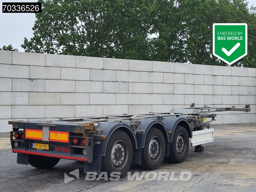 Reistreyler F APK 12-26 Lift Axle 2x20ft 40ft 45ft