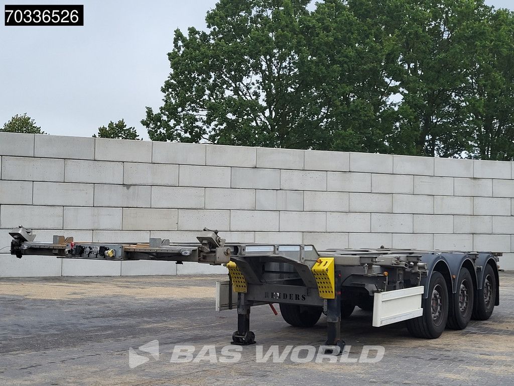 Reistreyler F APK 12-26 Lift Axle 2x20ft 40ft 45ft