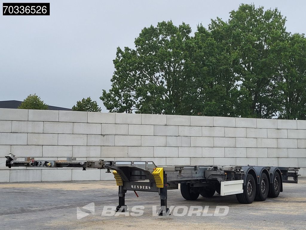 Reistreyler F APK 12-26 Lift Axle 2x20ft 40ft 45ft