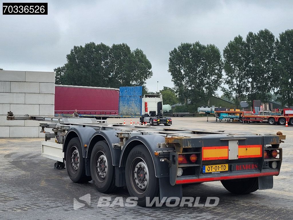 Reistreyler F APK 12-26 Lift Axle 2x20ft 40ft 45ft