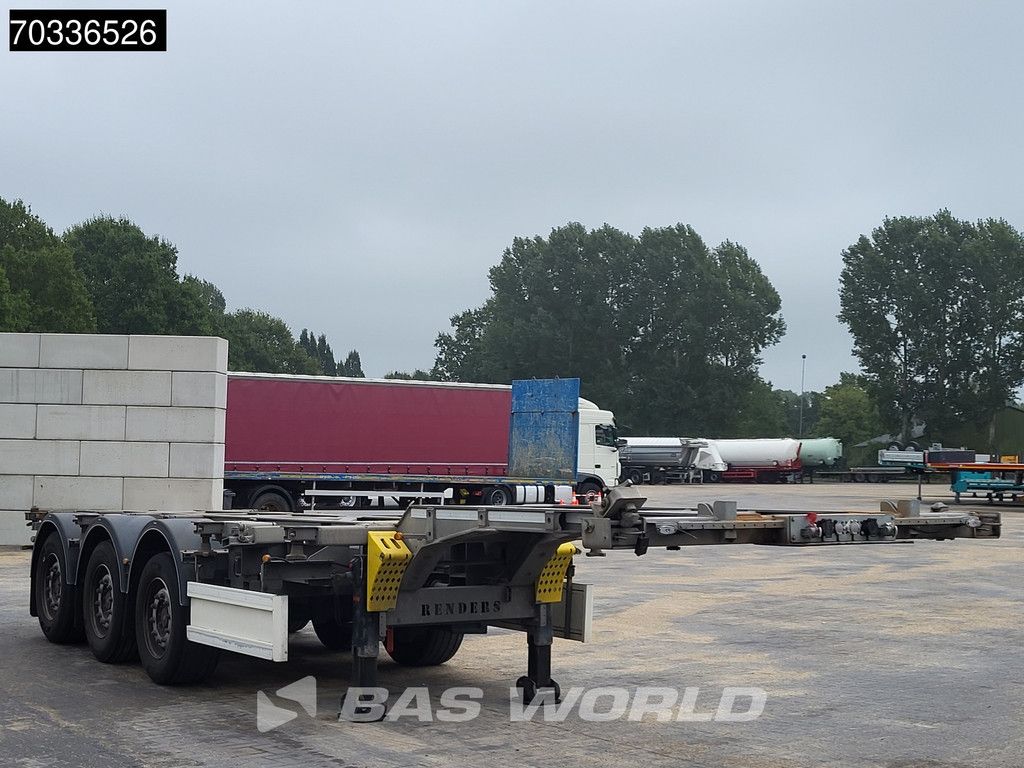 Reistreyler F APK 12-26 Lift Axle 2x20ft 40ft 45ft