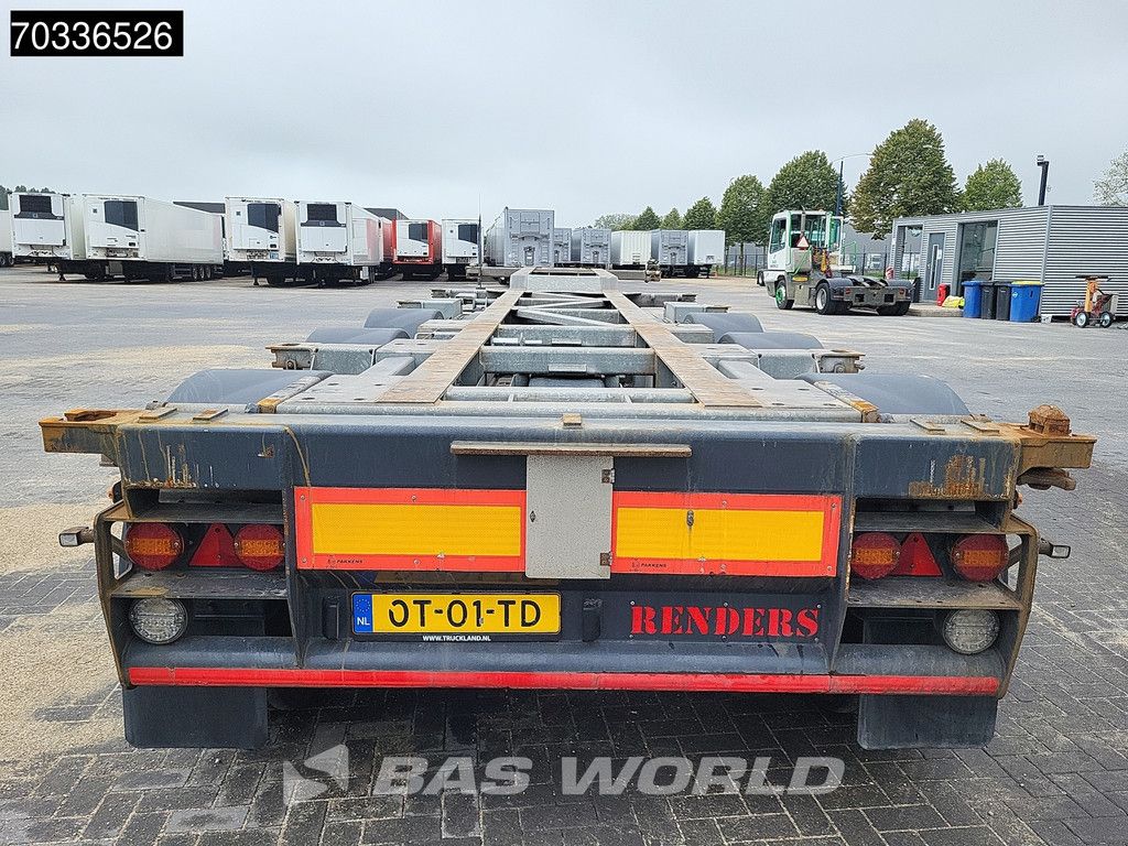 Reistreyler F APK 12-26 Lift Axle 2x20ft 40ft 45ft