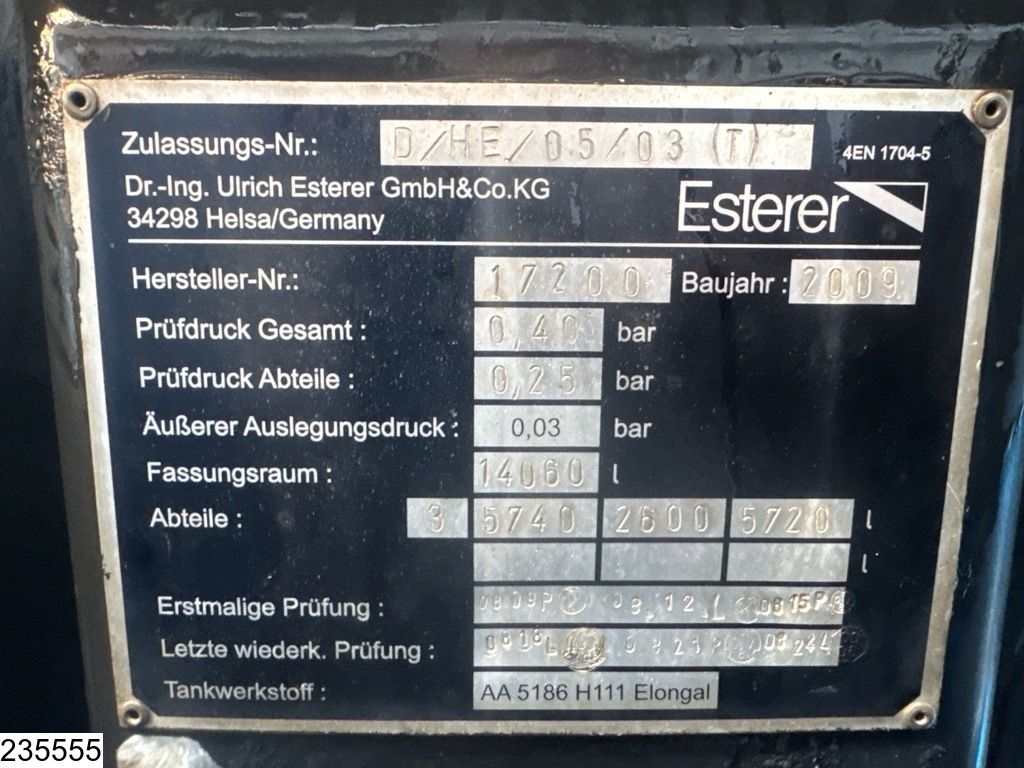 MAN TGM 18 250 EURO 5, ADR, 14.060 L, 3 Comp