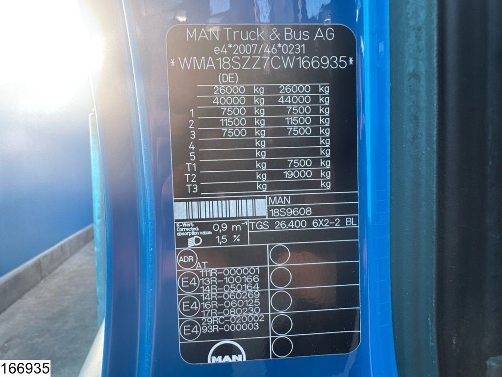 MAN TGS 26 400 6x2, EURO 5, Esterer 20.410 L, 4 Comp