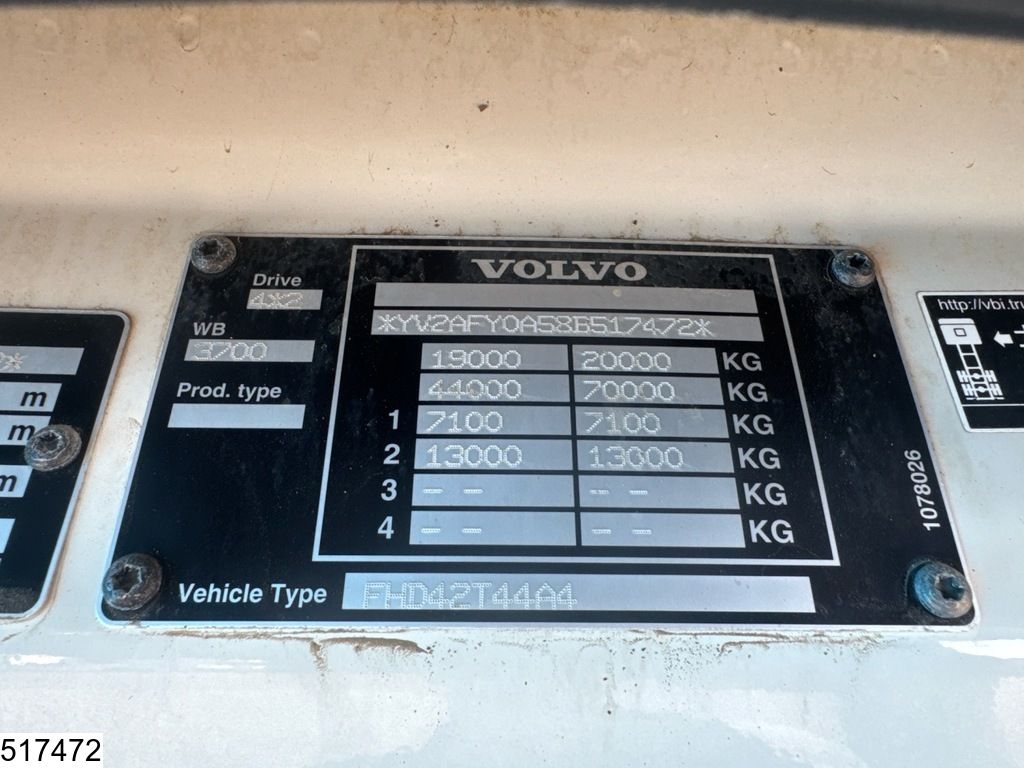 Volvo FH 440 EURO 4, PTO, Hydraulic, Manual gearbox
