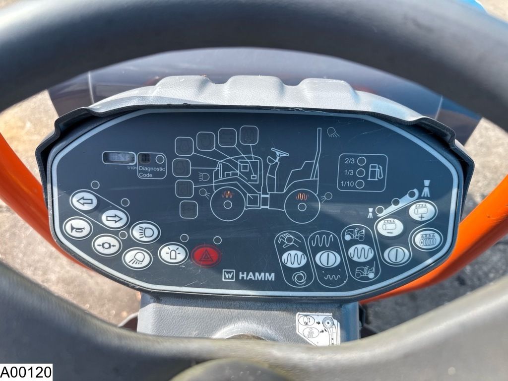 Hamm HD 10 VV 2018, 2475 kg, 22.9 kW Kubota