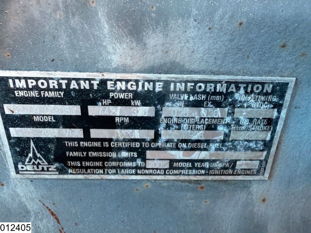 Schwing SP 4800 D Schwing, Deutz v6, 442hp