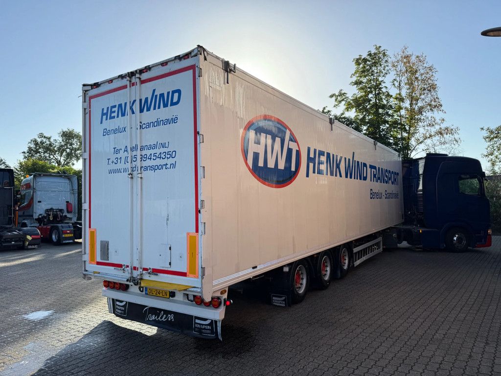 Knapen Trailers K100 Mega 99m3 10MM Cargo Floor Liftas Schijfremmen