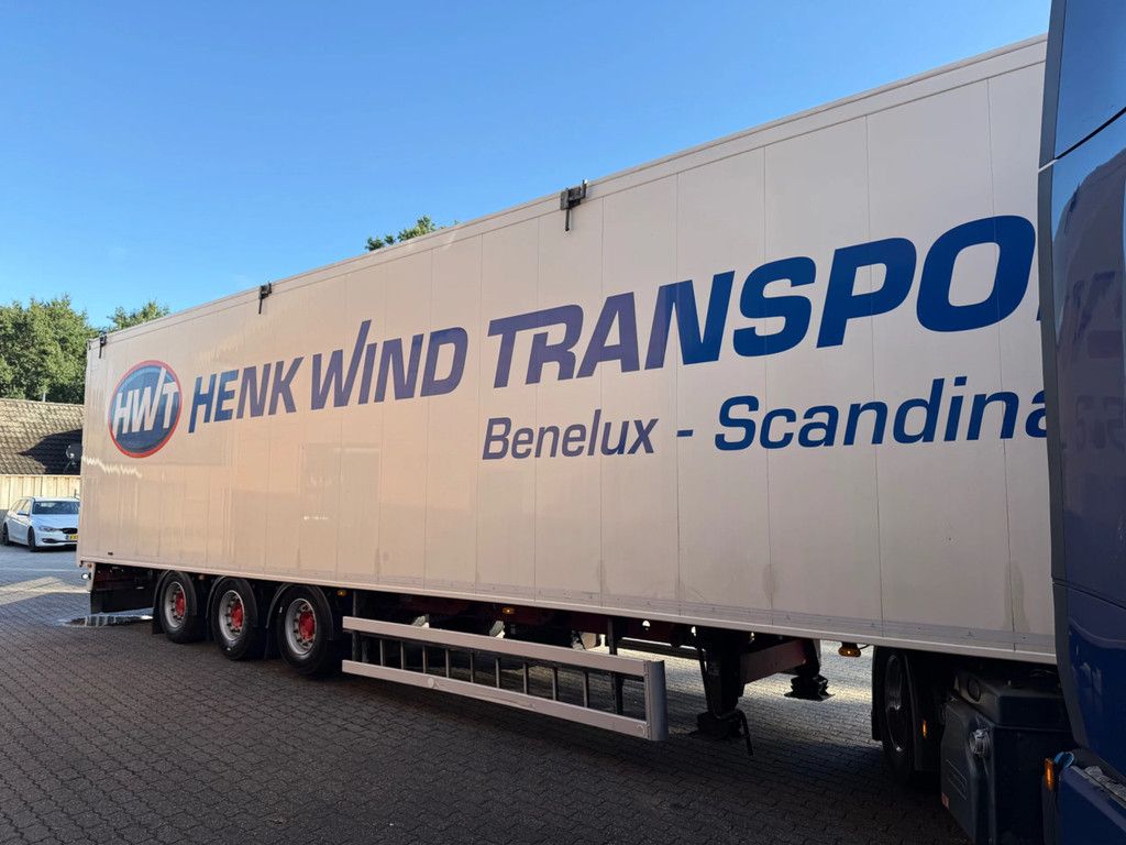 Knapen Trailers K100 Mega 99m3 10MM Cargo Floor Liftas Schijfremmen