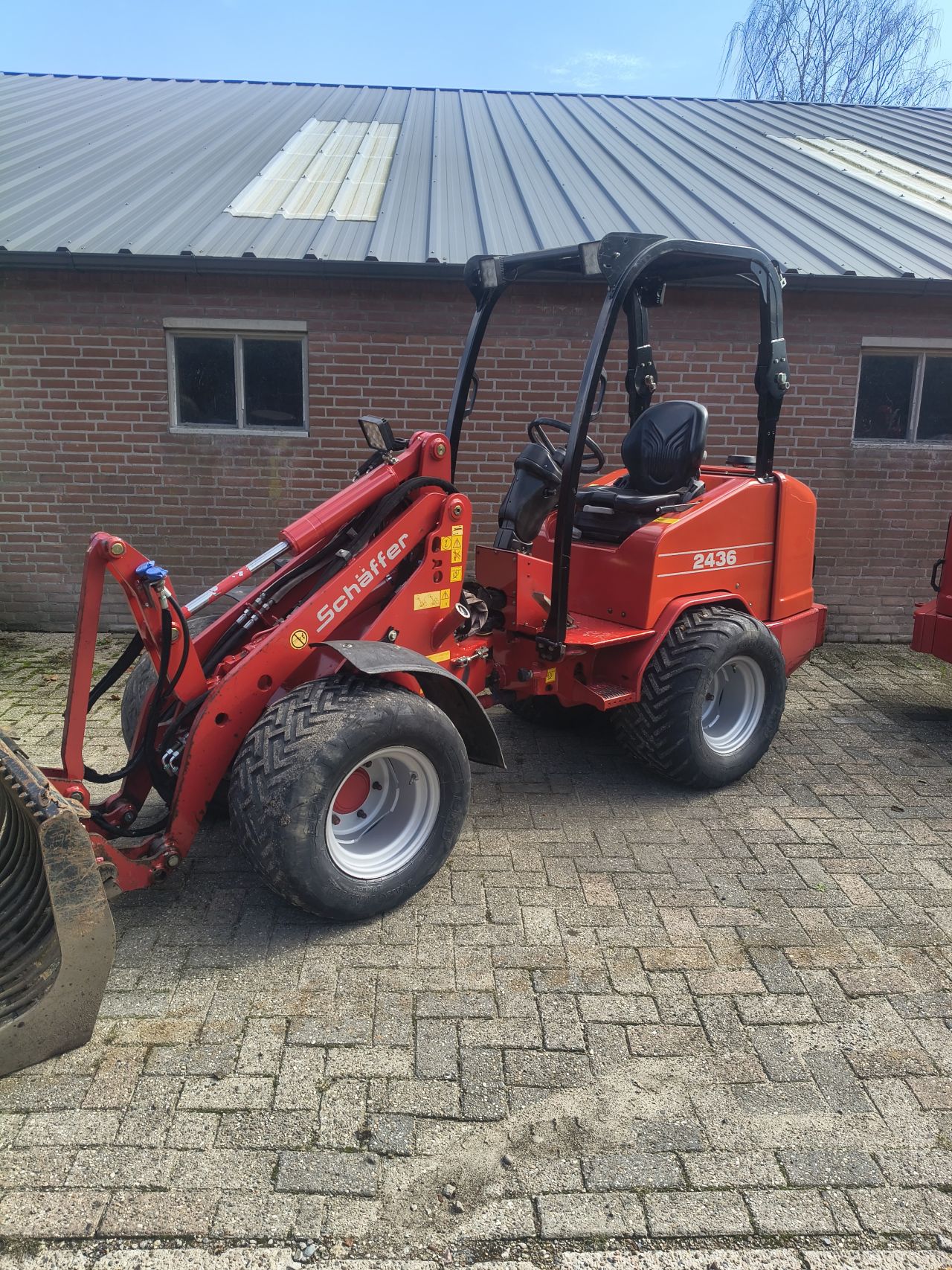 Schaffer shovel 2436 en 2345 weidemann giant