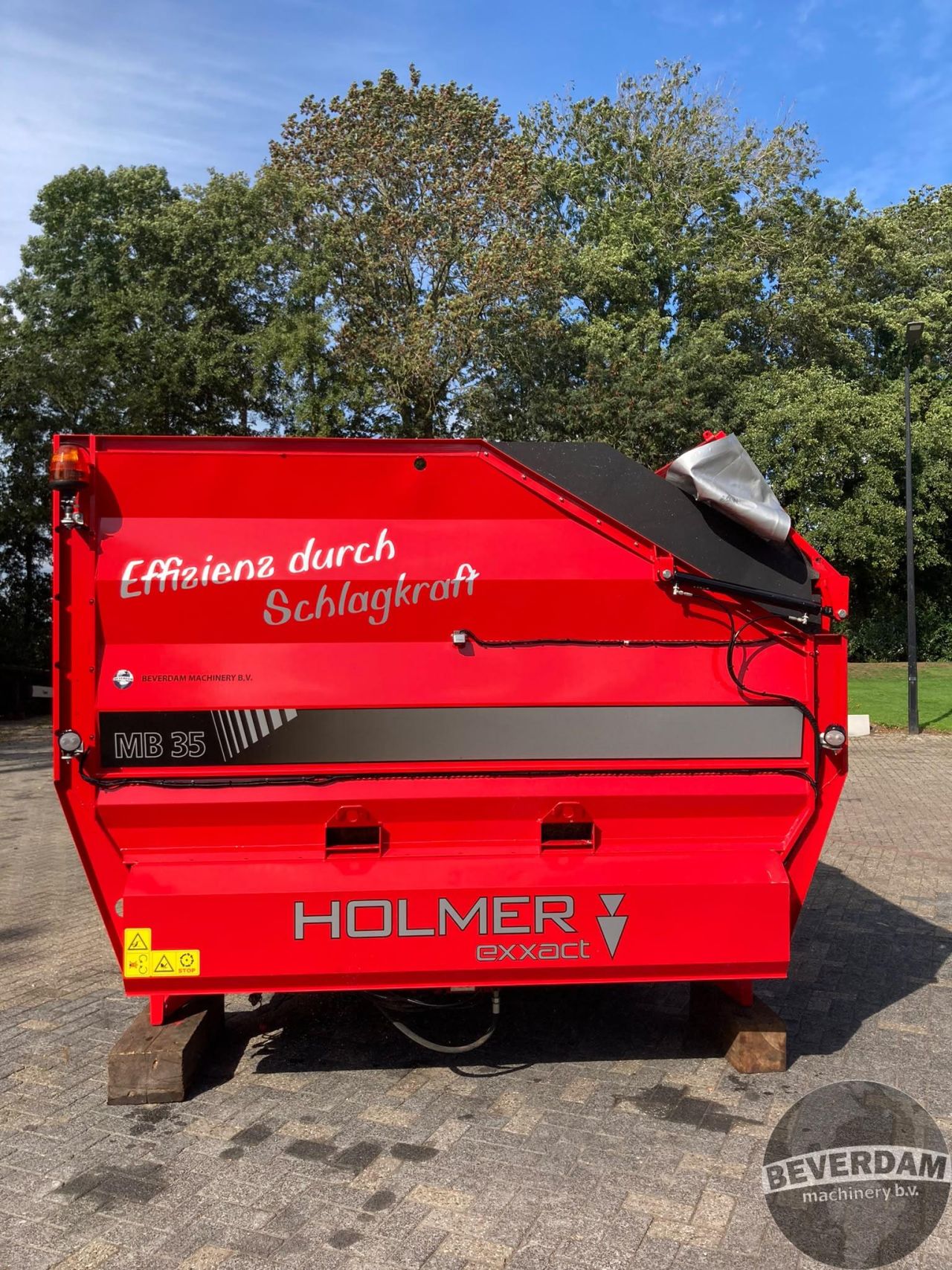 Holmer RB35 / M35 overlaadbak / Rübenüberladen / Überladewagen