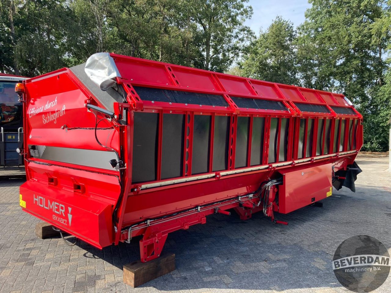 Holmer RB35 / M35 overlaadbak / Rübenüberladen / Überladewagen