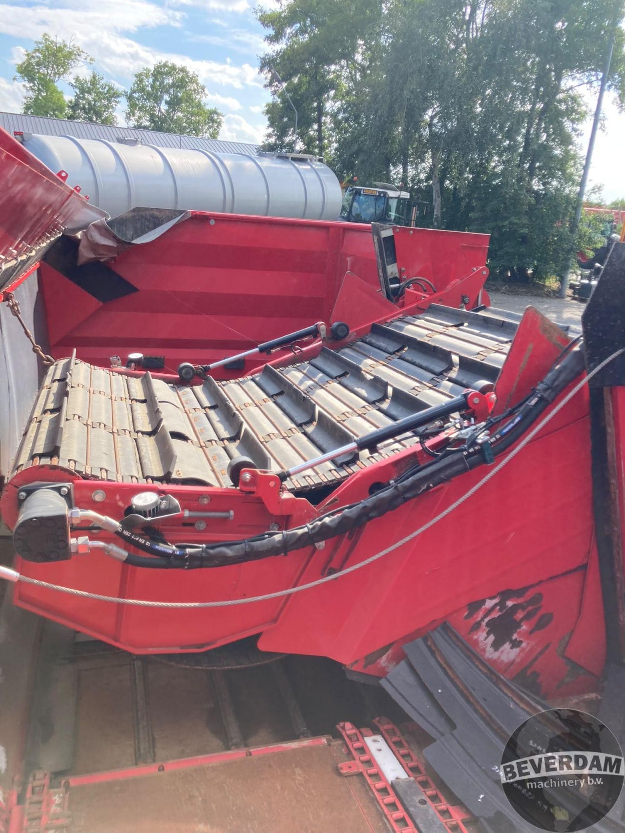 Holmer RB35 / M35 overlaadbak / Rübenüberladen / Überladewagen