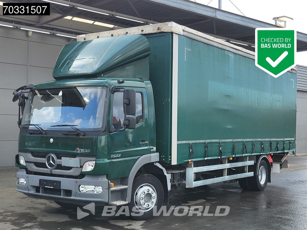 Mercedes Atego 1522 4X2 15t Curtainsides 1500kg LBW Manual Gearbox Euro 5